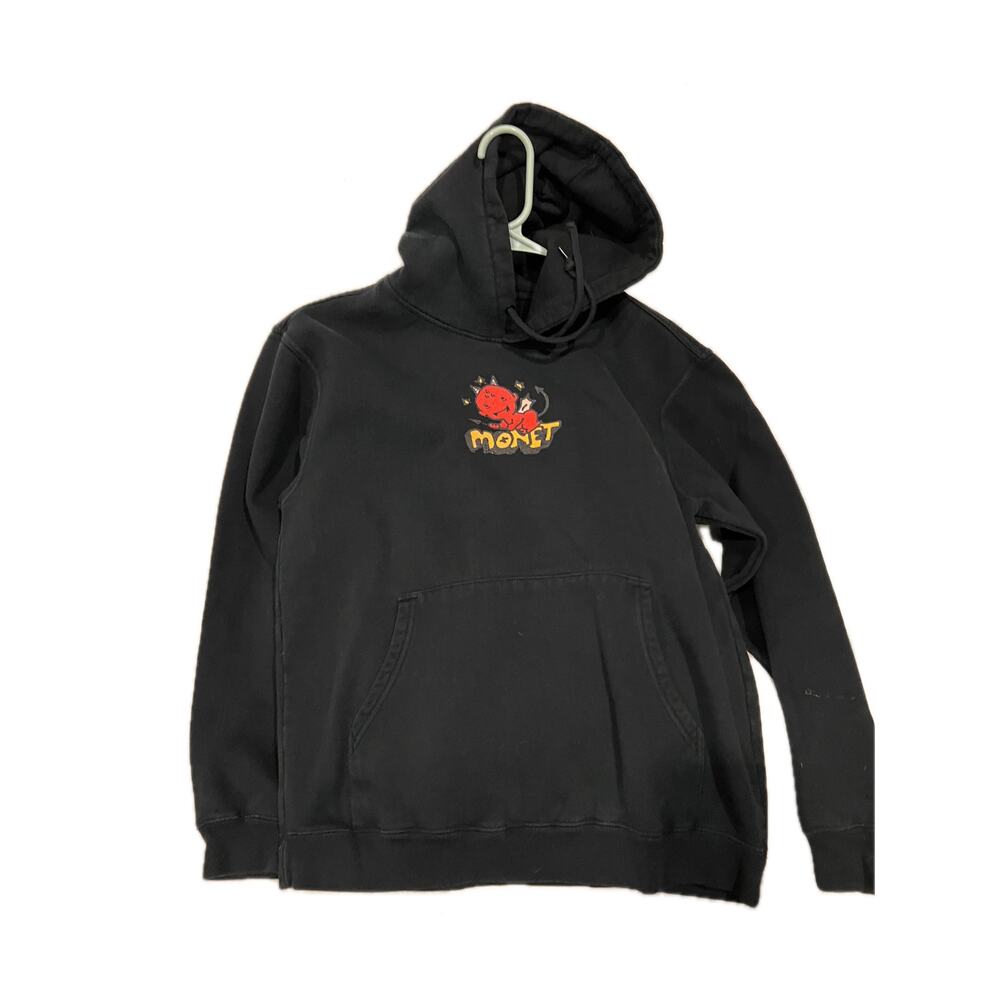 Monet Skateboards Black Hoodie Mens M